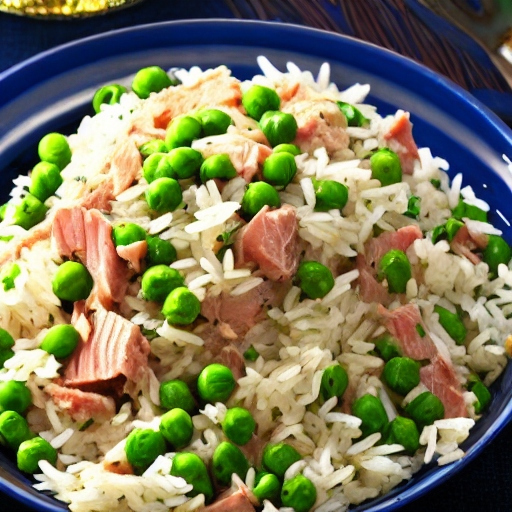 Arroz basmati com atum e ervilhas - como cozinhar arroz basmati perfeito