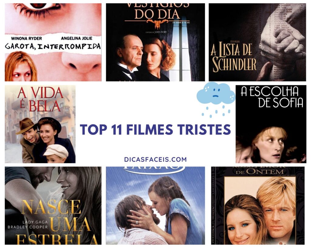 Top 11 filmes tristes